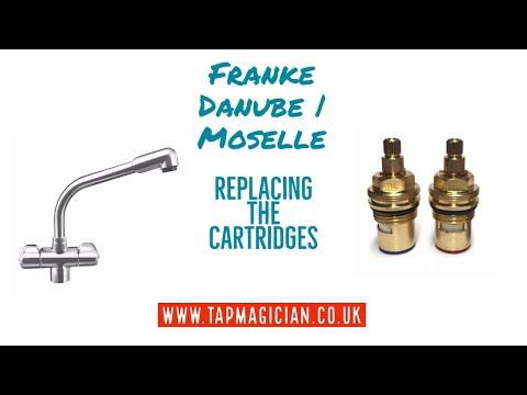 Franke Danube | Moselle - Replacing the Tap Cartridge repair your dripping tap @tapmagician