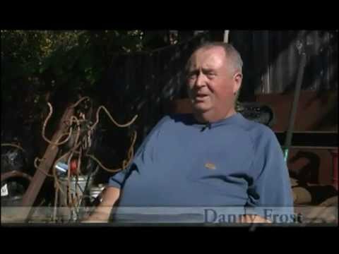 Documentary of Salisbury, MA artist Danny Frost Sr. and his works at Rustyironart