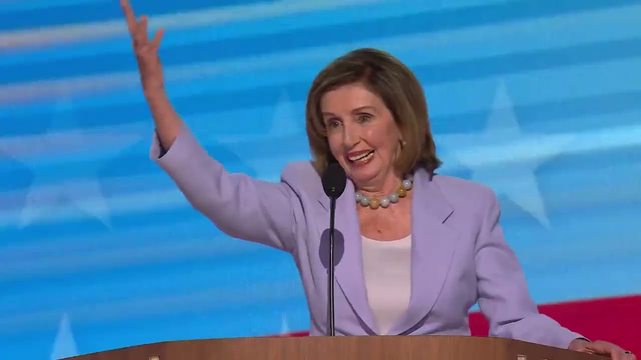 Full Remarks: Nancy Pelosi speaks at DNC