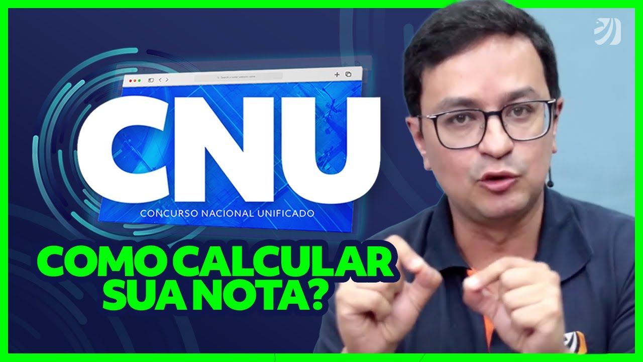 CNU: COMO CALCULAR SUA NOTA? O DIREÇÃO TE AJUDA NA CONTA! (Erick Alves)