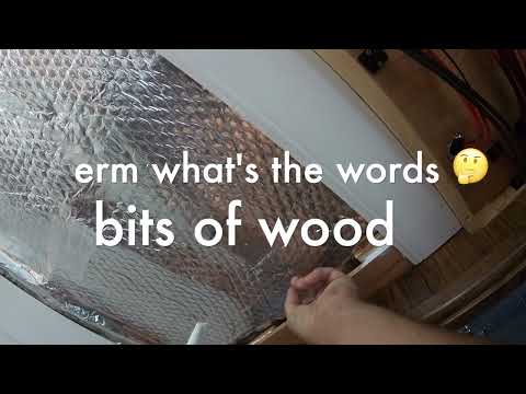 VLOG 90, Narrowboat Fit Out -  painting and fitting the ceiling