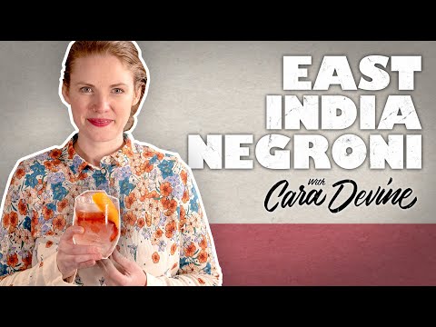 East India Negroni – Behind the Bar