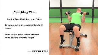 420. Incline Dumbbell Zottman Curls