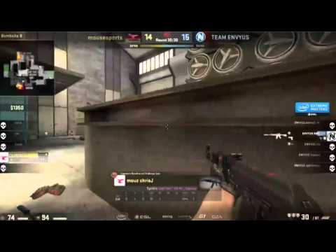 ChrisJ Clutch Takes It To Overtime - Mouz vs EnVyUS 07.08.15