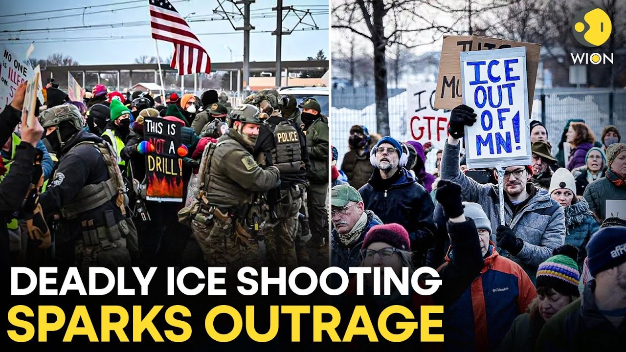 Minneapolis Shooting LIVE: Protests Grow Over the Fatal Ice Shooting in Minneapolis | WION
