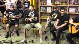 Zebrahead - Falling Apart (Acoustic) Live in Australia 2014