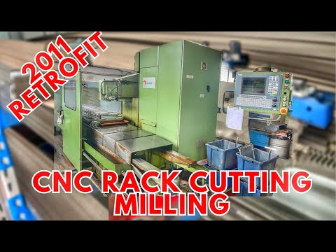 CNC RACK CUTTING MILLING REMA Italy FU 710