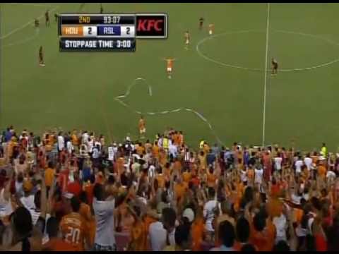 Alex Dixon goal - radio call - Houston Dynamo vs. Real Salt Lake - August 20, 2011
