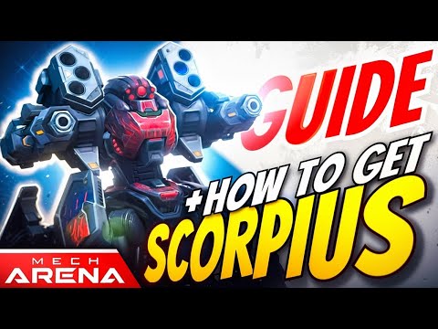 Mech Arena Scorpius FOR FREE🔥 Best Mech for F2P❓ 2025