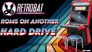 Retrobat Adding ROMs to Another Drive #retrobat #emulator #frontend