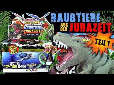 Sbabam ® KreatureX - Raubtiere aus der Jurazeit - Teil 1 !! New Edition !! Urzeitmonster !! Unboxing