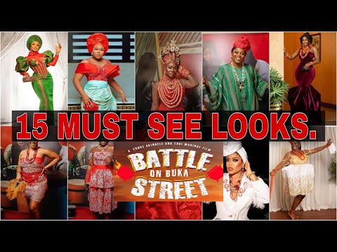 BATTLE ON BUKA STREET MOVIE PREMIERE. Must see looks by Funke Akindele, Mercy Johnson, Iyabo Ojo.