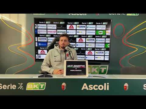 Caligara | post gara Ascoli 1 Lecce 1