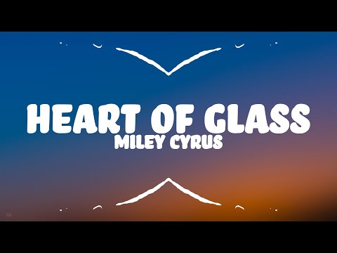 Miley Cyrus - Heart Of Glass (Lyrics) Live from the iHeart Music Festival