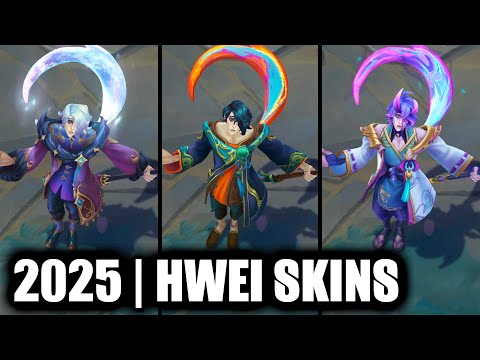 ALL HWEI SKINS SPOTLIGHT 2025 | League of Legends