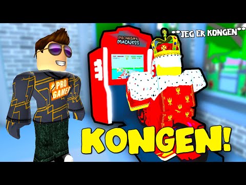 *KONGEN* besøgte min ARCADE og elskede det!