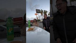 Reto de la botella con hamburguesa, fina inesperado?