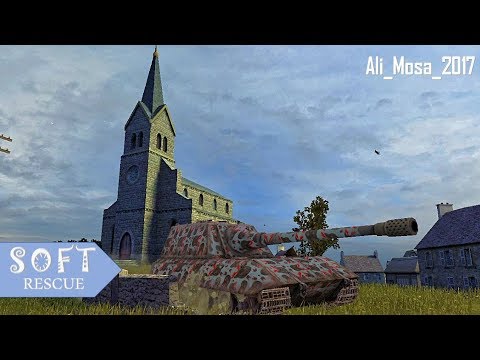 Jg.Pz.E 100: 7000 Damage , 3 Frags (1vs3) - WOT BLITZ -