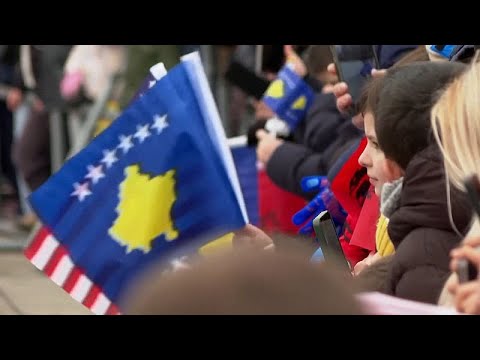 Video Thumbnail: Kosovo feiert den 17. Jahrestag seiner Unabhängigkeit