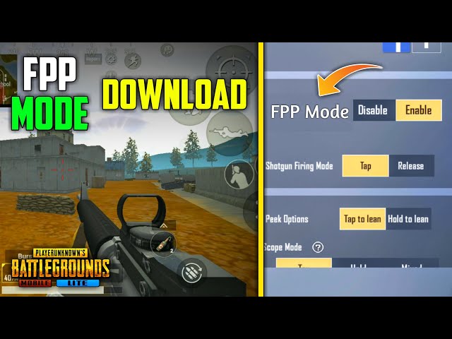 How To Play New Fpp Mode In Pubg Mobile Lite Download Fpp Mode Youtuberandom