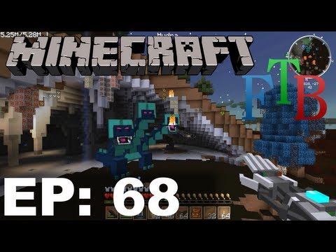 FTB Minecraft EP68 - Battling The Headless Hydra & Wily Naga