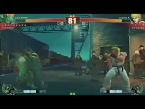SF4:Utemasuka (Bl),KOG (Za),Noriyasu (Go) vs Hard Bo (Ke),a.k.a Jojo (Ve),Akai Usagi (Go)