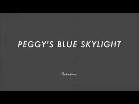 Peggy's Blue Skylight chord progression - Jazz Backing Track Play Along The Real Book