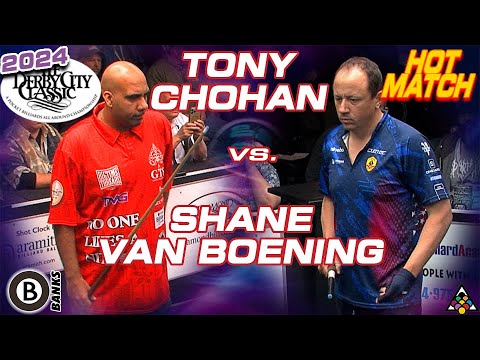 SHANE VAN BOENING vs TONY CHOHAN - 2024 Derby City Classic Bank Pool Division