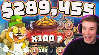 TOASTER vs STAHNGG 🔥 BIG WIN $289,455 | LeBandit x Sweet Bonanza Slot Highlights 🎰💎