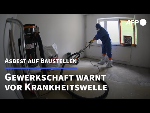 Gewerkschaft warnt vor Krankheitswelle wegen Asbest auf Baustellen | AFP