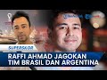 Raffi Ahmad Tonton Langsung Piala Dunia 2022 Bos RANS Nusantara FC Dukung Timnas Argentina Brasil
