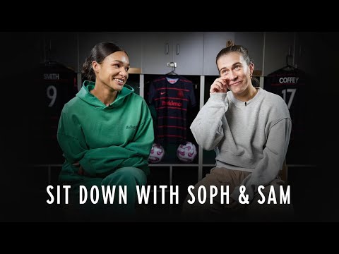 Sophia Smith and Sam Coffey talk MVP's, High School Musical, and Squishmallows