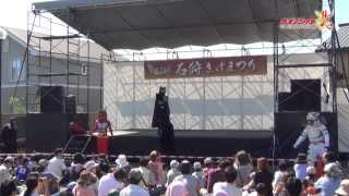 preview picture of video 'サーモンファイタールイベin石狩さけまつり(2012/9/23)'