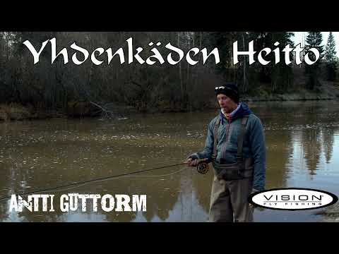 Yhden käden heitot. Sensei Antti Guttorm. / Single hand rod