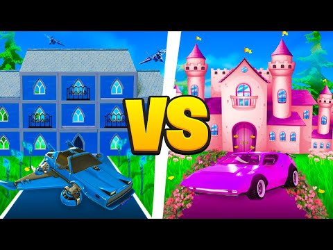 CASA MASCHI VS CASA FEMMINE 💙💜 CON I MIEI AMICI SU FORTNITE