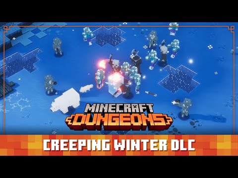 Minecraft Dungeons Diaries: Creeping Winter DLC thumbnail