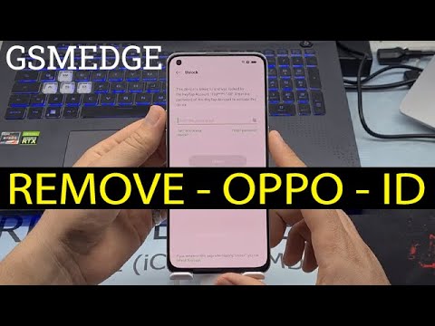 Remove OPPO ID From All OPPO Mobile Any Android 2024
