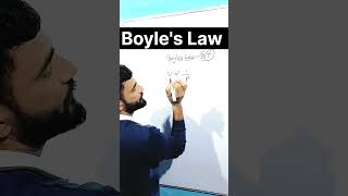 Boyle's Law . #youtubeshorts #shorts  #short