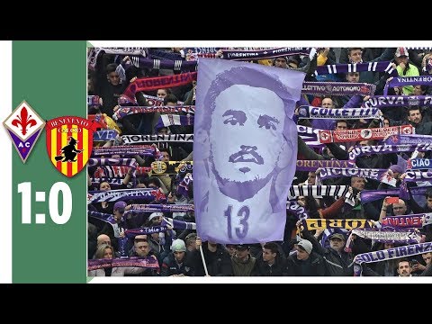 Abschied von Davide Astori | 1. Spiel nach Tod des Kapitäns | AC Florenz - Benevento Calcio 1:0