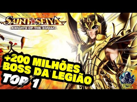 COMO CAUSAR MAIS DE 200 MILHÕES DE DANO NO BOSS DA LEGIÃO - SAINT SEIYA AWAKENING