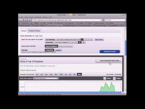 AlphaClone at FinovateStartup2009