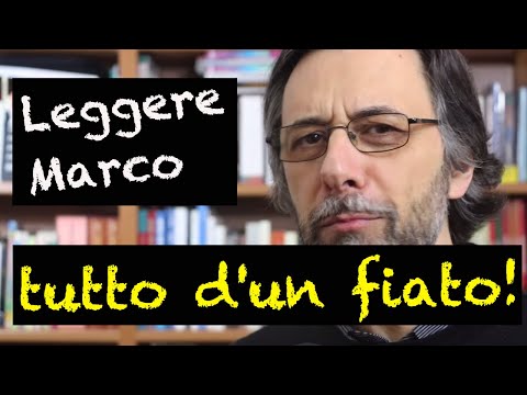 Leggere il Vangelo di Marco come non avete mai fatto
