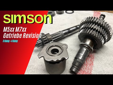 Simson S51 M500 M700 Getriebe Revision