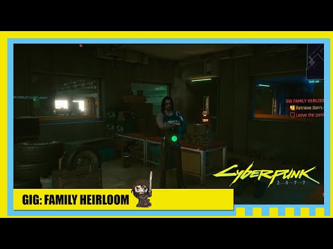 Cyberpunk 2077 - GIG: Family Heirloom, STEALTH Guide, FULL Clear, EASY Flow, Johnny's Shoes