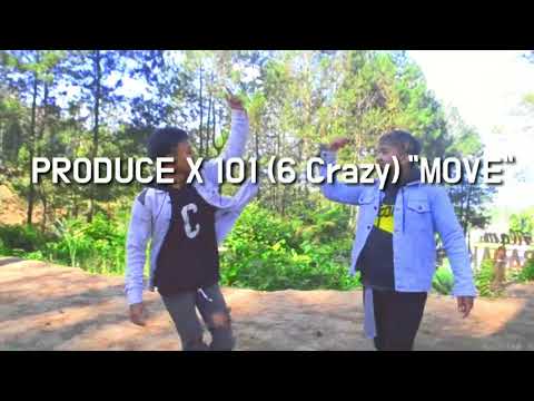 PRODUCE X 101 (6 Crazy) "MOVE" Dance Public by Duoswag #produce101 #ugynugraha #kpop
