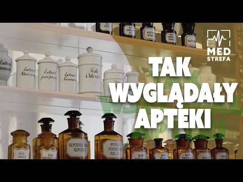 Tak kiedyś wyglądały apteki