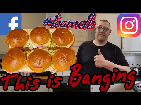 Cheese, Ham and Tomato Toasted Sandwich | Chris the Butcher Style