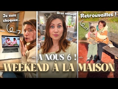 Debrief de la vidéo menotté à son ex,  gros ménage et retrouvailles avec Mamy !! 