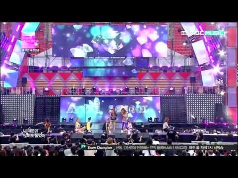 [LIVE 07.04.2012] Shampoo & Because Of You - After School @  MBC Korean Music Wave In Bangkok 2012
