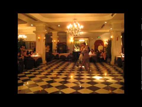  Faye Lopez  and  Bryant Lopez  are  dancing  to  the  tango  "  Tu...el Cielo Y Tu!  "